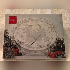 Mikasa Crystal Nativity Plaque